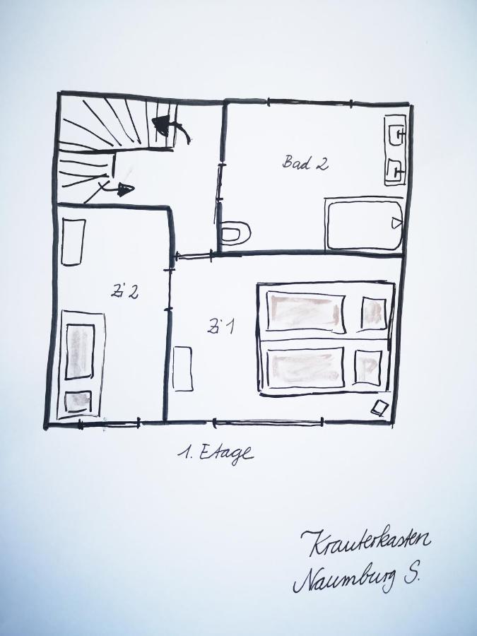 Haus Krauterkasten Naumburg  Exteriér fotografie